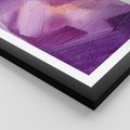 Plakat w ramie 30x40 - Abstrakcyjna gra kolorów - abstrakcja, akwarela - rama czarna