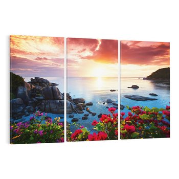 Obraz na płótnie 120x80 - Rajskie plaże Tajlandii - Tajlandia, plaża