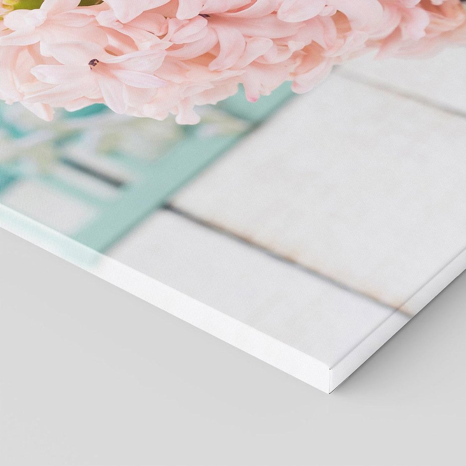 Obraz na płótnie 70x50 - Kwiatowa harmonia hiacyntów - kwiaty, hiacynty