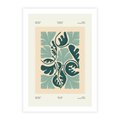 Plakat bez ramy 30x40 - Podróżne Impresje - roślinne motywy, ornamenty