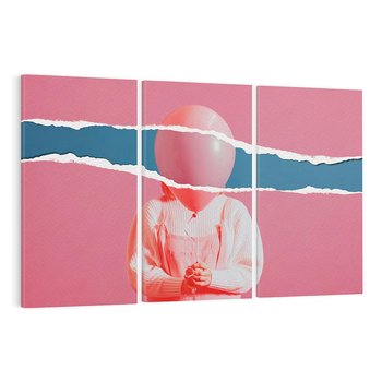 Obraz na płótnie 120x80 - Kolaż Wyobraźni - kolaż zdjęć, styl retro