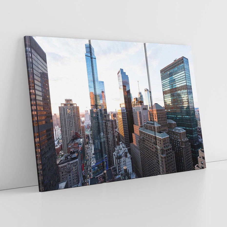 Obraz na płótnie 120x80 - Duch Nowego Jorku: Miasto Nieśpiące - Nowy Jork, USA