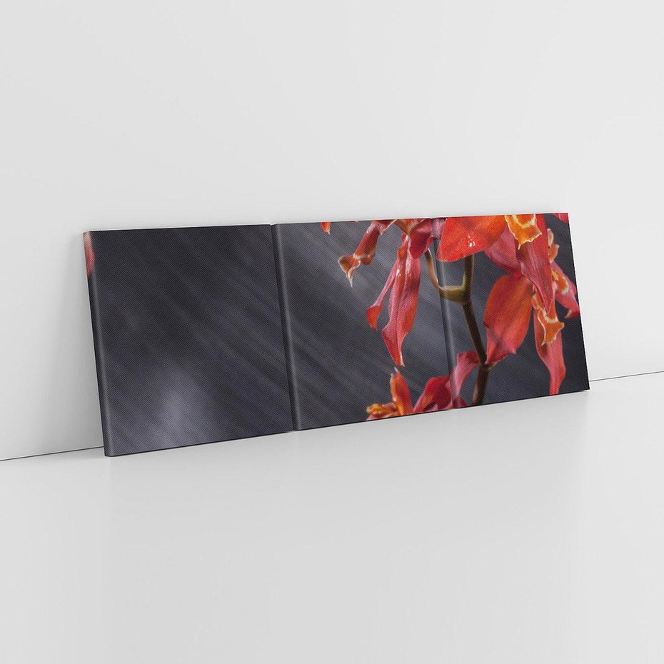 Obraz na płótnie 120x40 - Kolorowy Raj - kwiaty, tropikalne