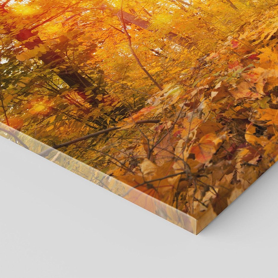 Obraz na płótnie 120x60 - Moc konia w zachodzie słońca - koń, słońce