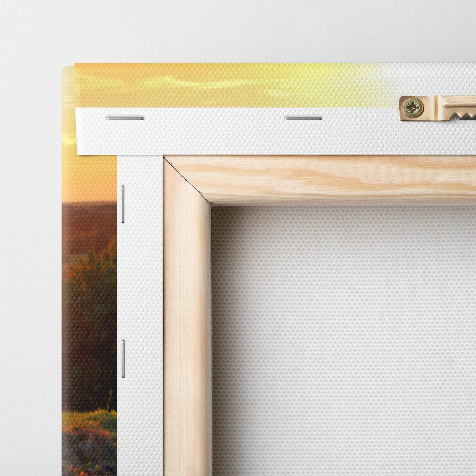 Obraz na płótnie 120x80 - Moc i elegancja - Ford Mustang, samochód