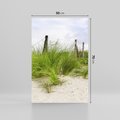 Obraz na płótnie 50x70 - Rajskie wydmy nad plażą - plaża, wydmy