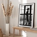 Plakat bez ramy 30x40 - Piękno Kobiecej Formy - retro zdjęcie, czarno białe