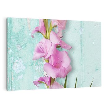 Obraz na płótnie 70x50 - Piękno w delikatności - kwiaty, różowe