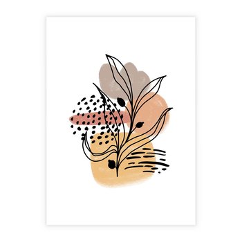 Plakat bez ramy 50x70 - Rozkwitająca Innowacja - abstrakcja, sztuka nowoczesna