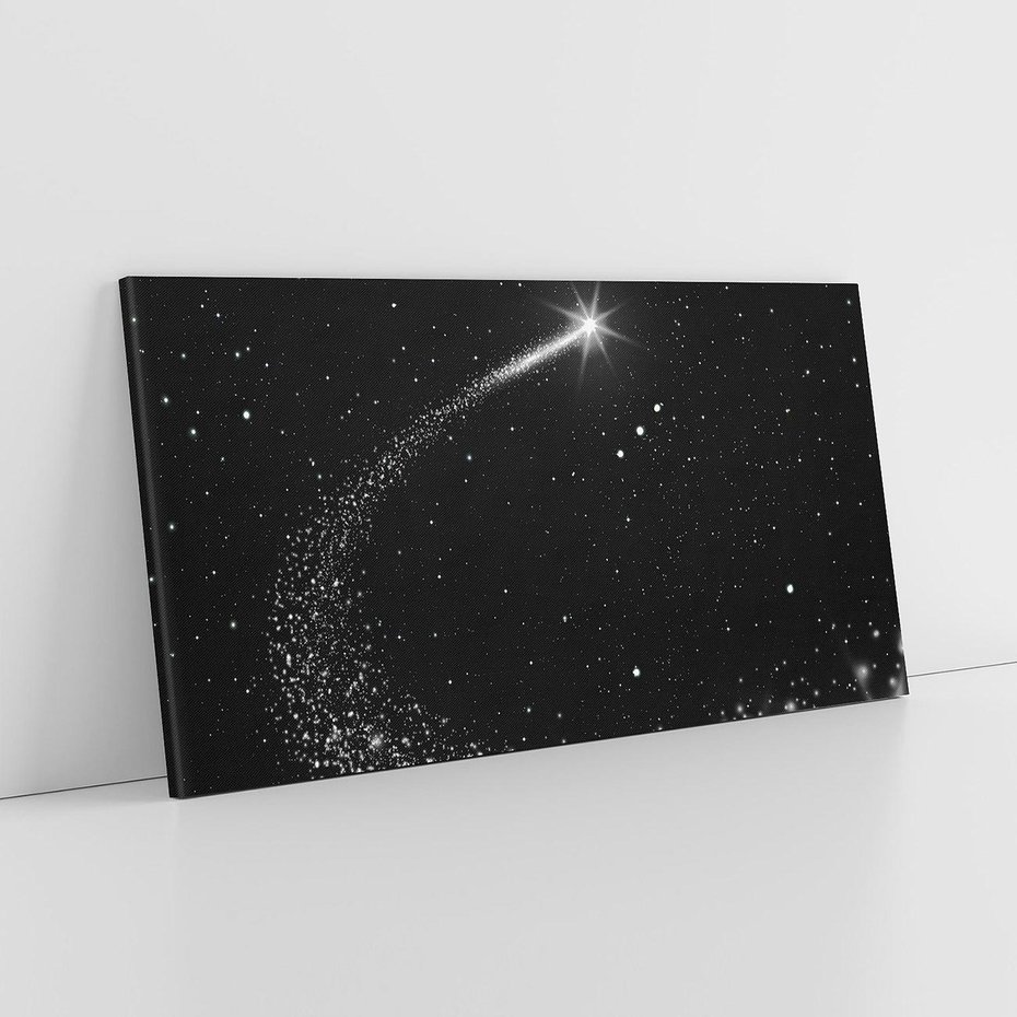 Obraz na płótnie 100x50 - Kometa wśród gwiazd - kometa, gwiazdy