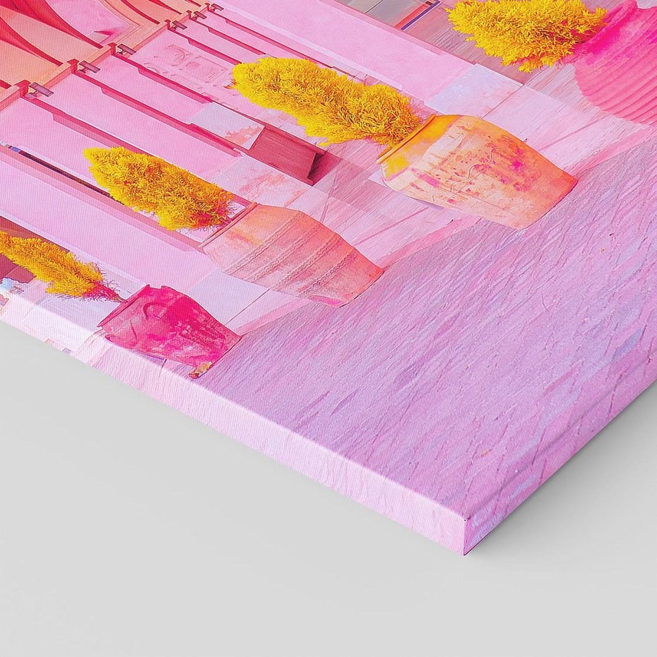 Obraz na płótnie 50x70 - Marokańskie pastele - marokański, pastele