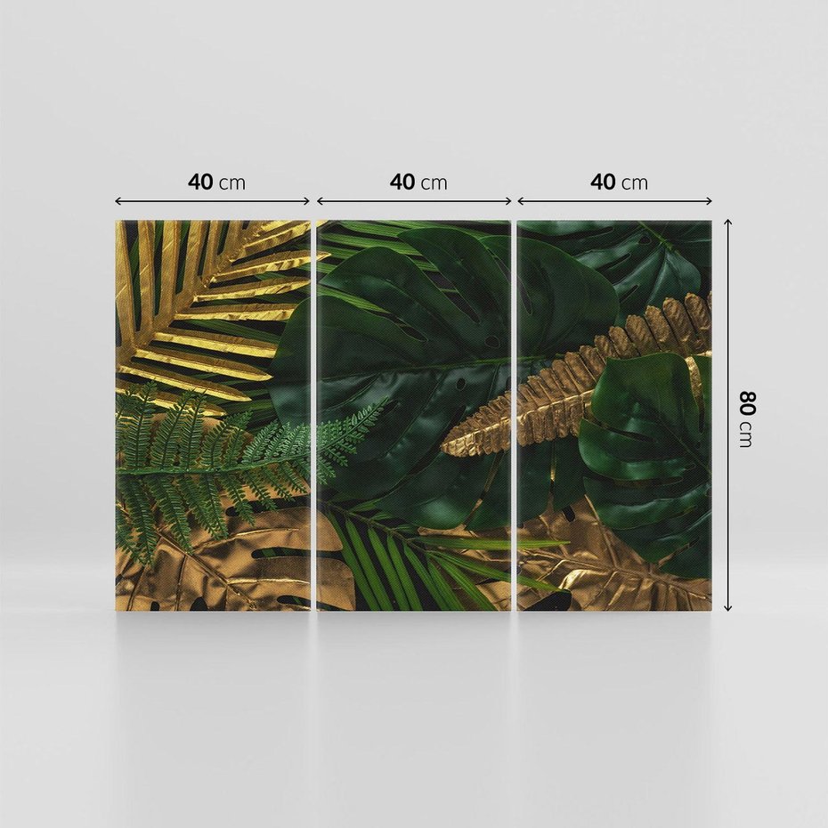 Obraz na płótnie 120x80 - Monstera Liście Kwiat - monstera, liście