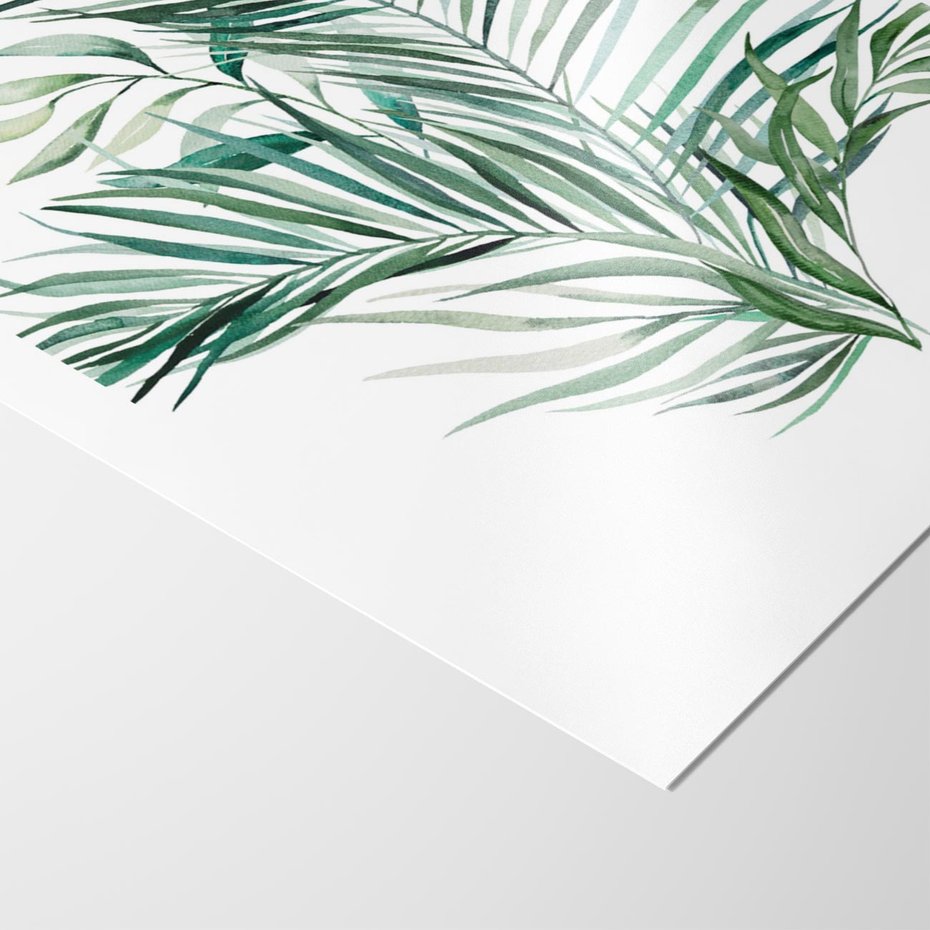 Plakat bez ramy 21x30 - Blask Natury - złote, liście