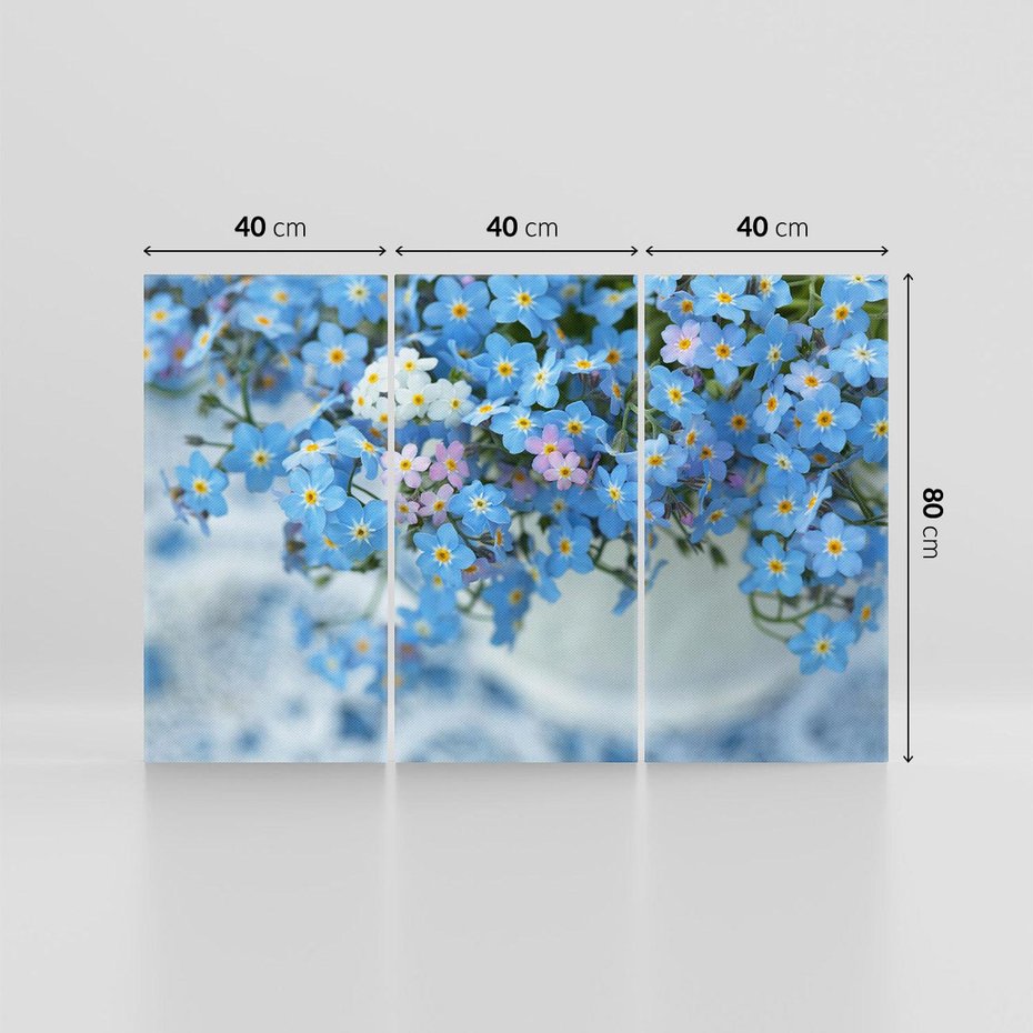 Obraz na płótnie 120x80 - Kwitnące piękno - kwiaty, wiosna