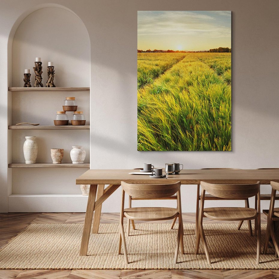 Obraz na płótnie 50x70 - Idylliczna łąka - łąka, natura