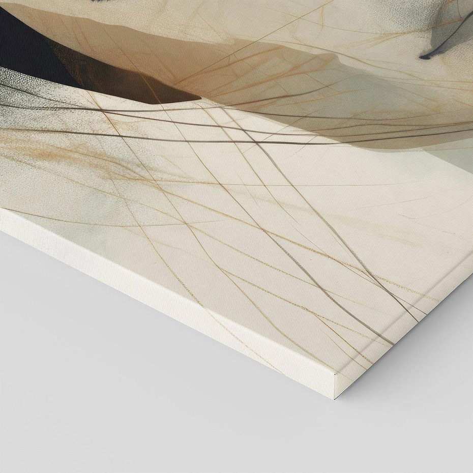 Obraz na płótnie 90x30 - Tylko Zamknij Oczy - twarz kobiety, zamknięte oczy