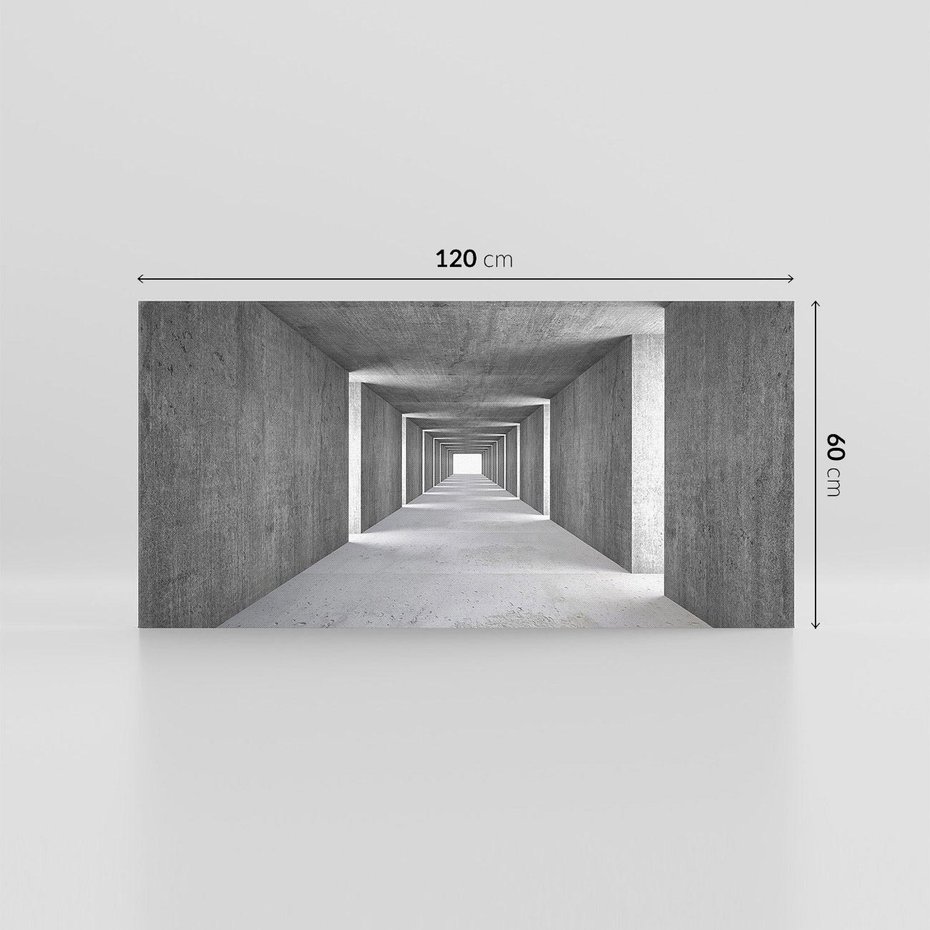 Obraz na płótnie 120x60 - Abstrakcyjna głębia - 3D, tunel