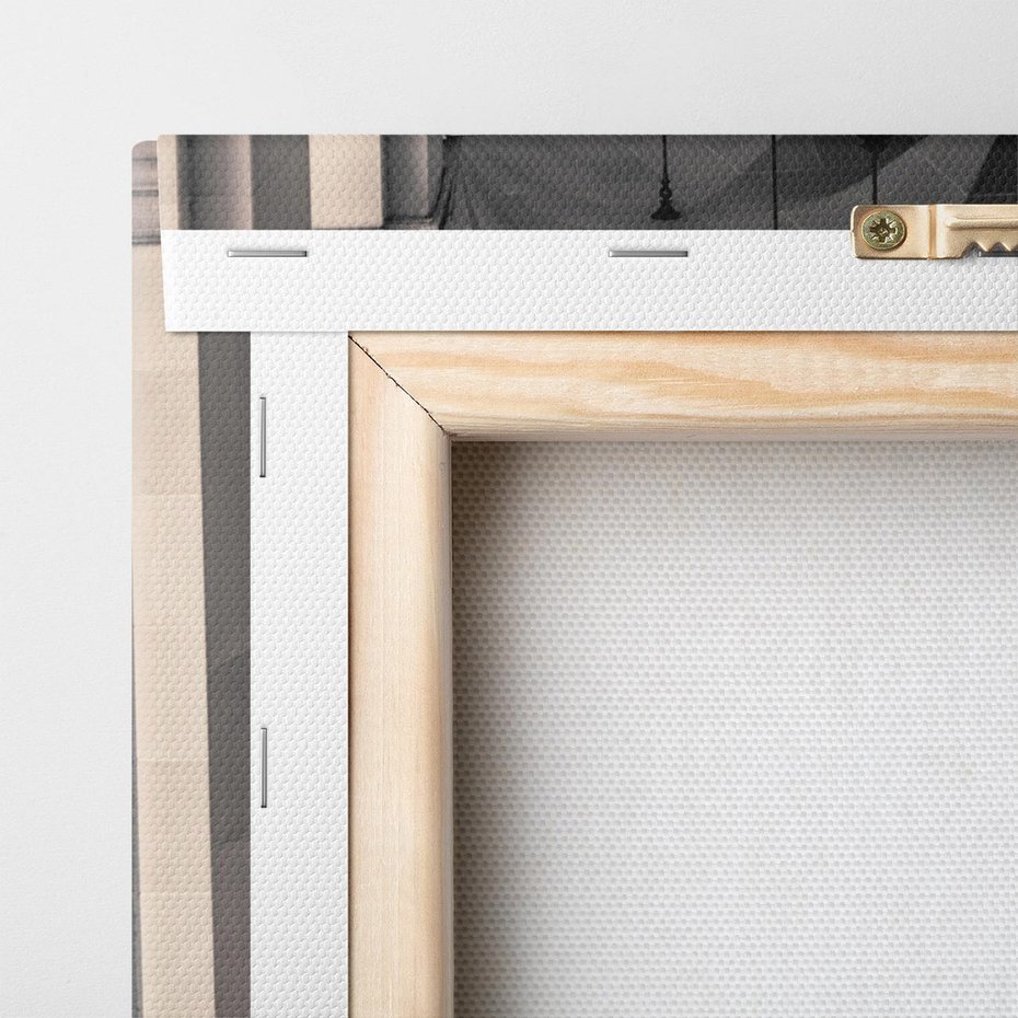 Obraz na płótnie 50x70 - Kolumny Elegancji - architektura, kolumny