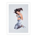 Plakat bez ramy 30x40 - Sportowy Ducha: Energia i Siła - fitness, sport