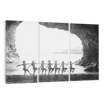 Obraz na płótnie 120x80 - Echa Tańca - fotografia, początek XX wieku