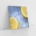 Obraz na płótnie 30x30 - Cytryny Kwasowa Świeżość - cytryny, owoce