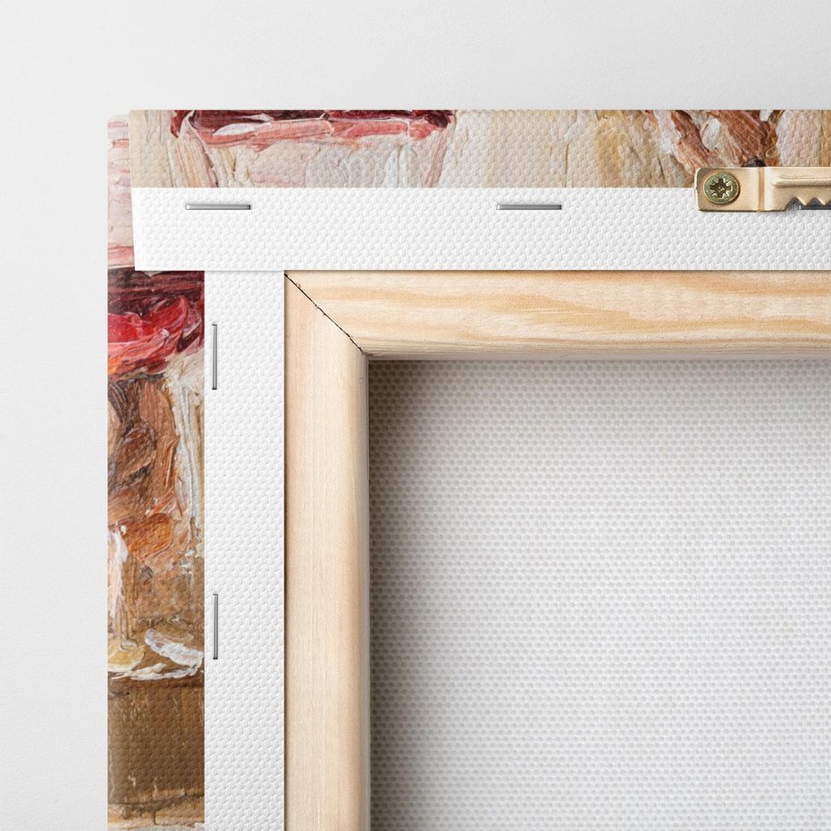 Obraz na płótnie 30x30 - Wibracje - portret, kobieta