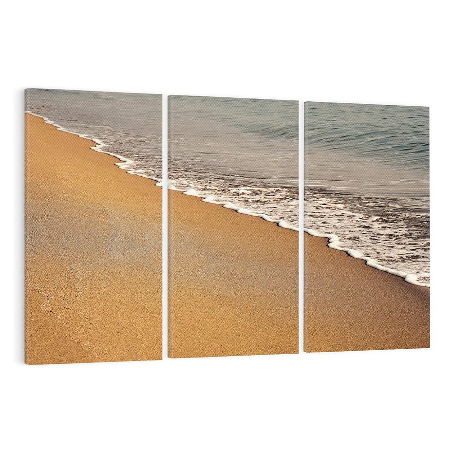 Obraz na płótnie 120x80 - Plaża Morza - plaża, morze