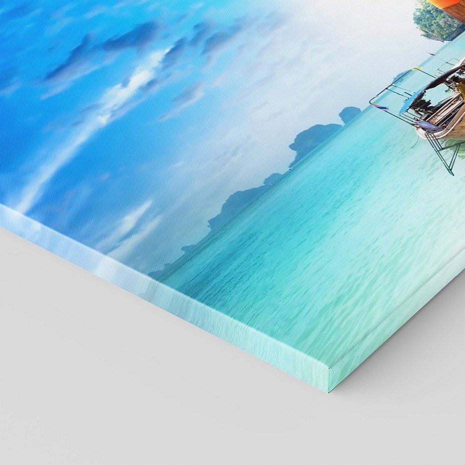 Obraz na płótnie 120x80 - Morze na Łodzi - morze, łódź