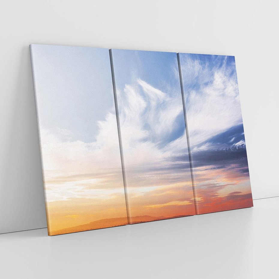 Obraz na płótnie 120x80 - Magia Chwili - pomost, zachód