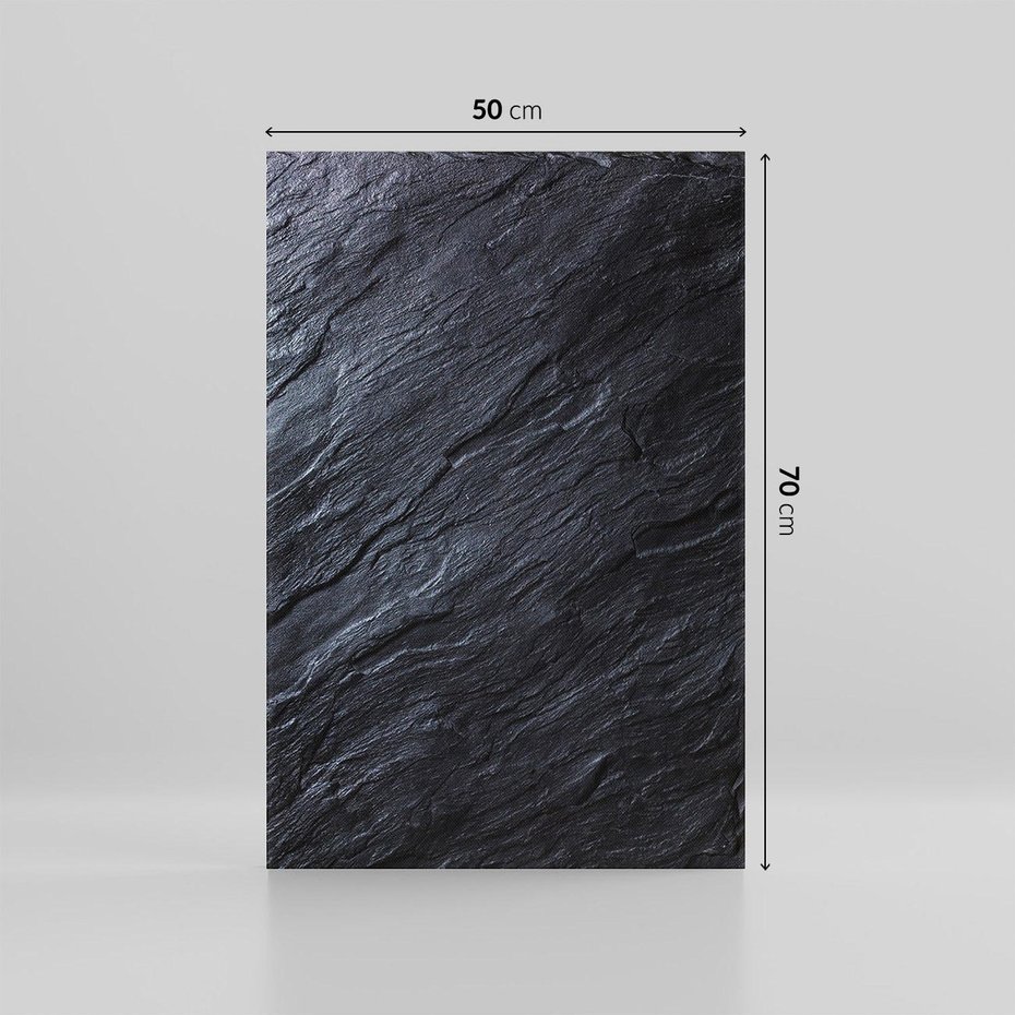 Obraz na płótnie 50x70 - Kamienne tekstury w trójwymiarze - kamień, tekstura