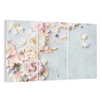 Obraz na płótnie 120x80 - Róże: kwiatowy urok - róże, kwiaty