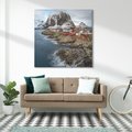 Obraz na płótnie 50x50 - Skandynawia - górska odsłona - Skandynawia, góry