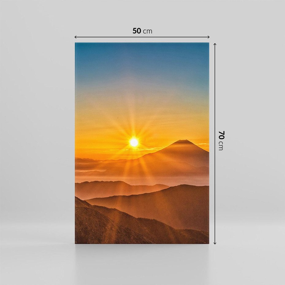 Obraz na płótnie 50x70 - Malownicze góry piękno krajobrazu - góry, krajobraz