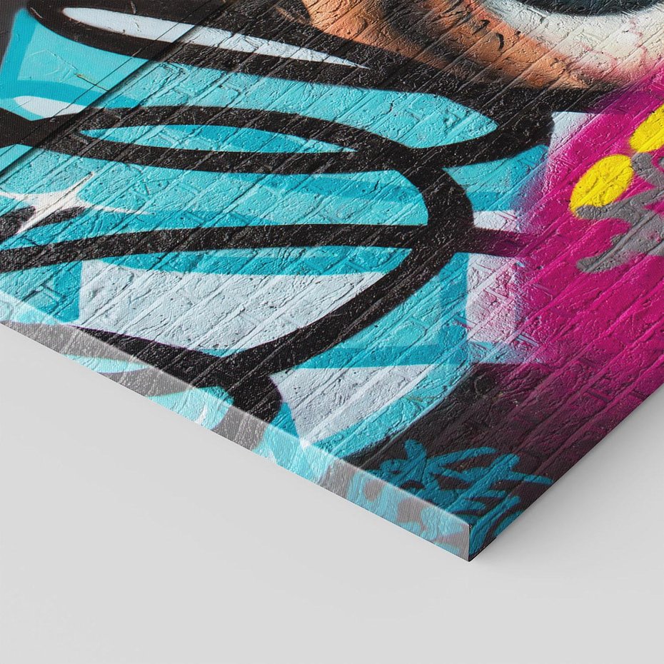 Obraz na płótnie 70x50 - Wibracje kreatywności graffiti - graffiti