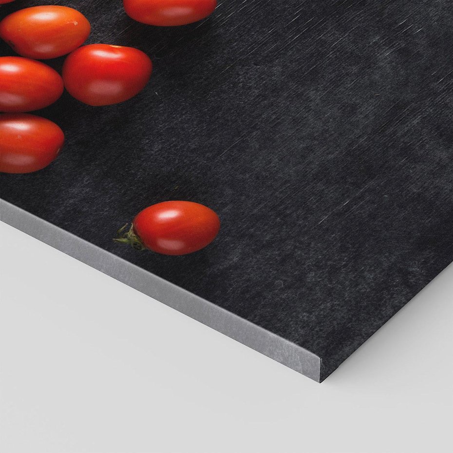 Obraz na płótnie 50x70 - Świeżość Smaku - pomidory, kuchnia