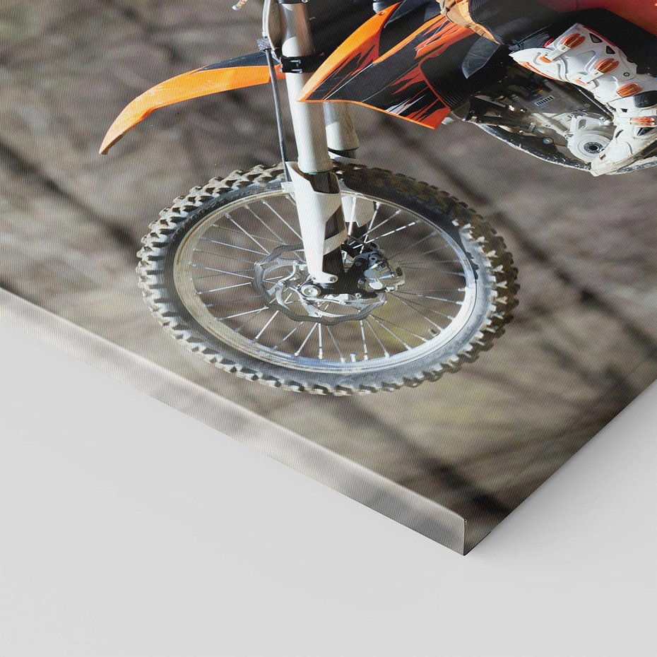 Obraz na płótnie 50x50 - Sportowy motocykl cross - motocykl, cross