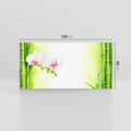Obraz na płótnie 120x60 - Orchidea, Bambus i Relaks w SPA - orchidea, kwiat