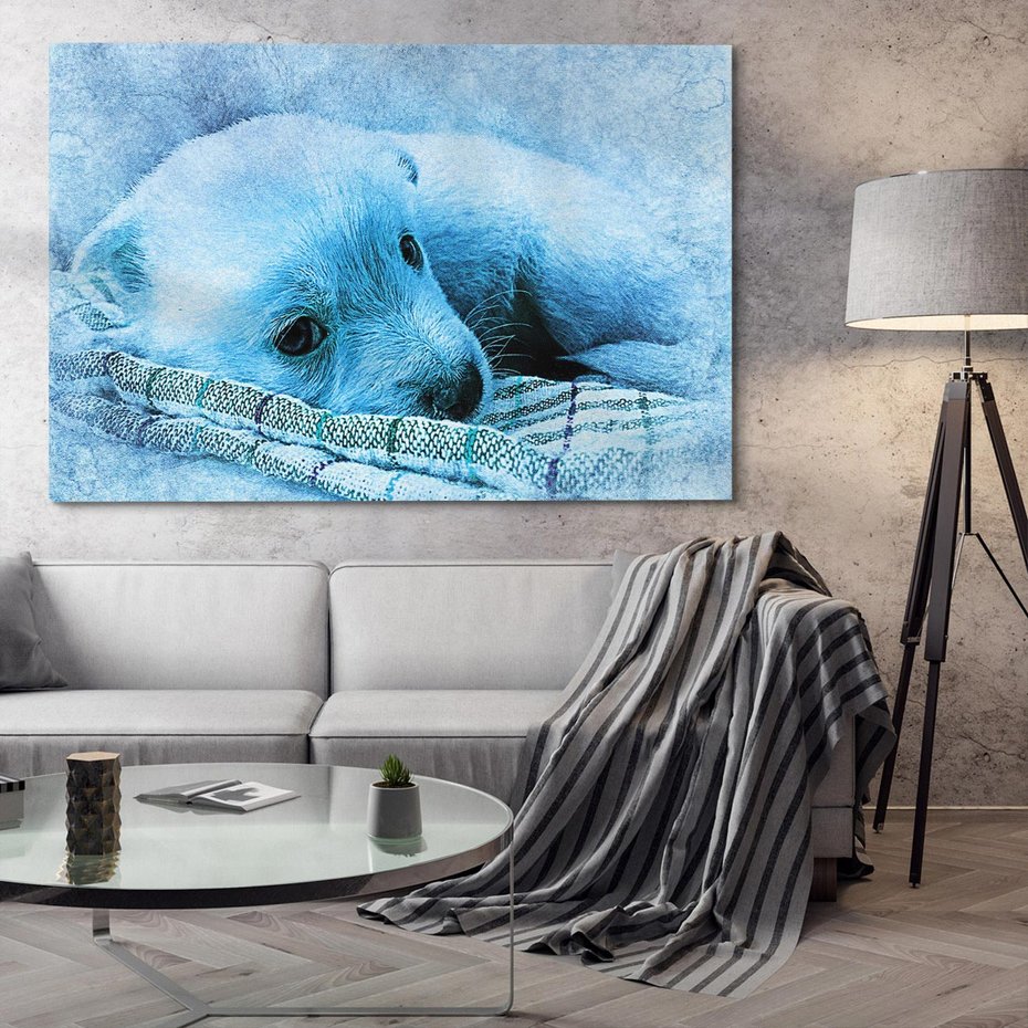 Obraz na płótnie 70x50 - Abstrakcyjna ekspresja artystyczna - abstrakcja, sztuka