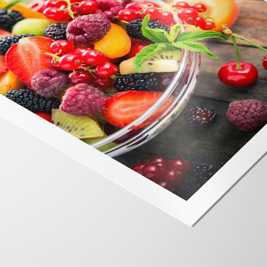Plakat bez ramy 30x40 - Smakowite Porywy - owoce, jedzenie