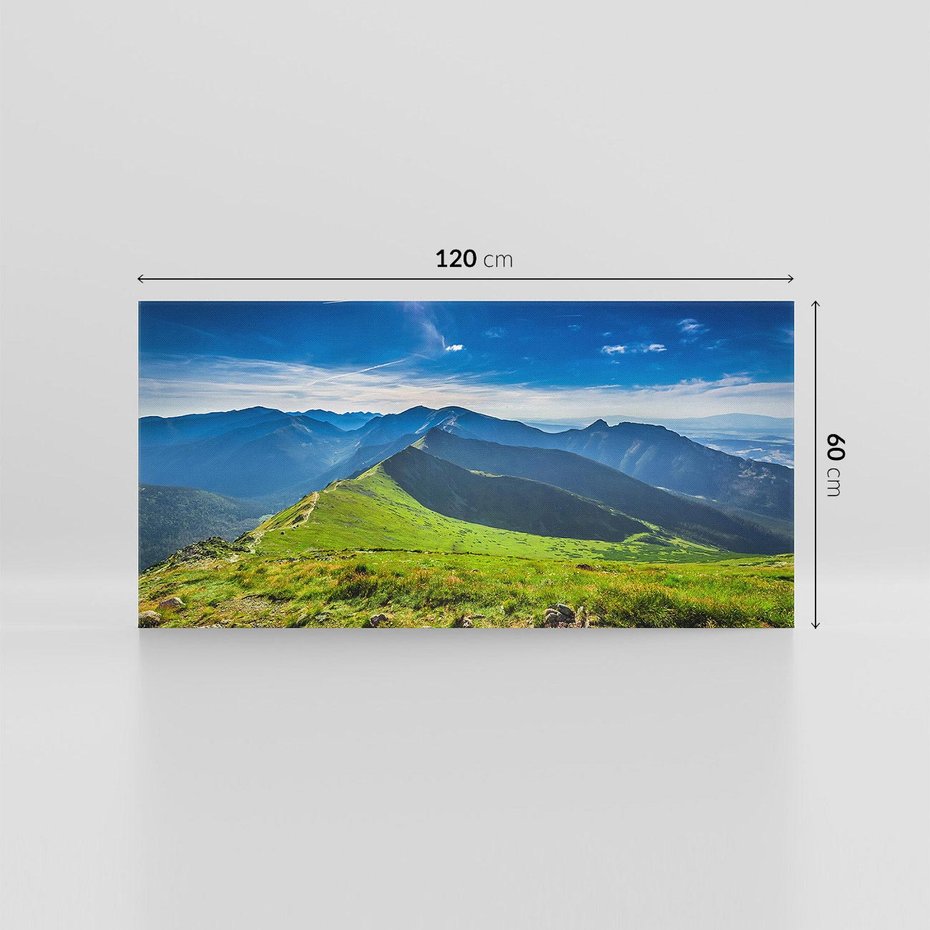 Obraz na płótnie 120x60 - Górska majestatyczność - tatry, góry