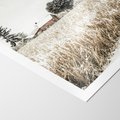 Plakat bez ramy 30x40 - Idylliczna Zima - zima, krajobraz zimowy