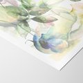 Plakat bez ramy 30x40 - Delikatne Kolory - akwarelowe, kwiaty