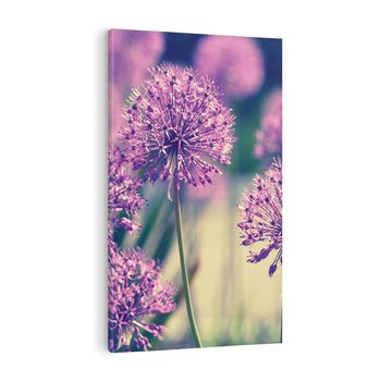 Obraz na płótnie 50x70 - Kwiatowa łąka w pełnym rozkwicie - kwiaty, łąka