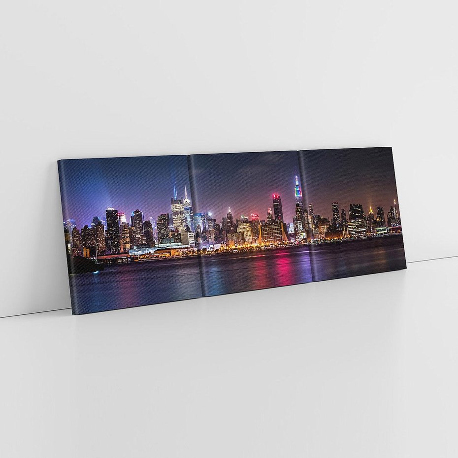 Obraz na płótnie 150x50 - Ameryka w oczach Nowego Jorku - Ameryka, USA