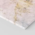 Obraz na płótnie 120x40 - Luksusowa Dekoracja - marmur, złoto