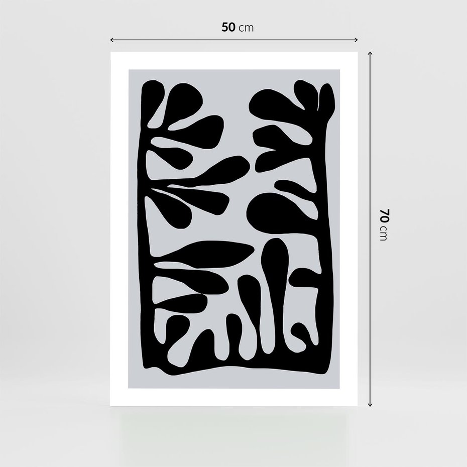 Plakat bez ramy 50x70 - Taniec Kształtów - matisse, sztuka nowoczesna