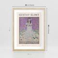 Plakat w ramie 30x40 - Gustav Klimt: Reprodukcja - reprodukcja, gustav klimt - rama drewno