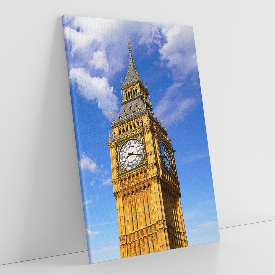 Obraz na płótnie 70x100 - Czasowy Symbol - zegar, Big Ben