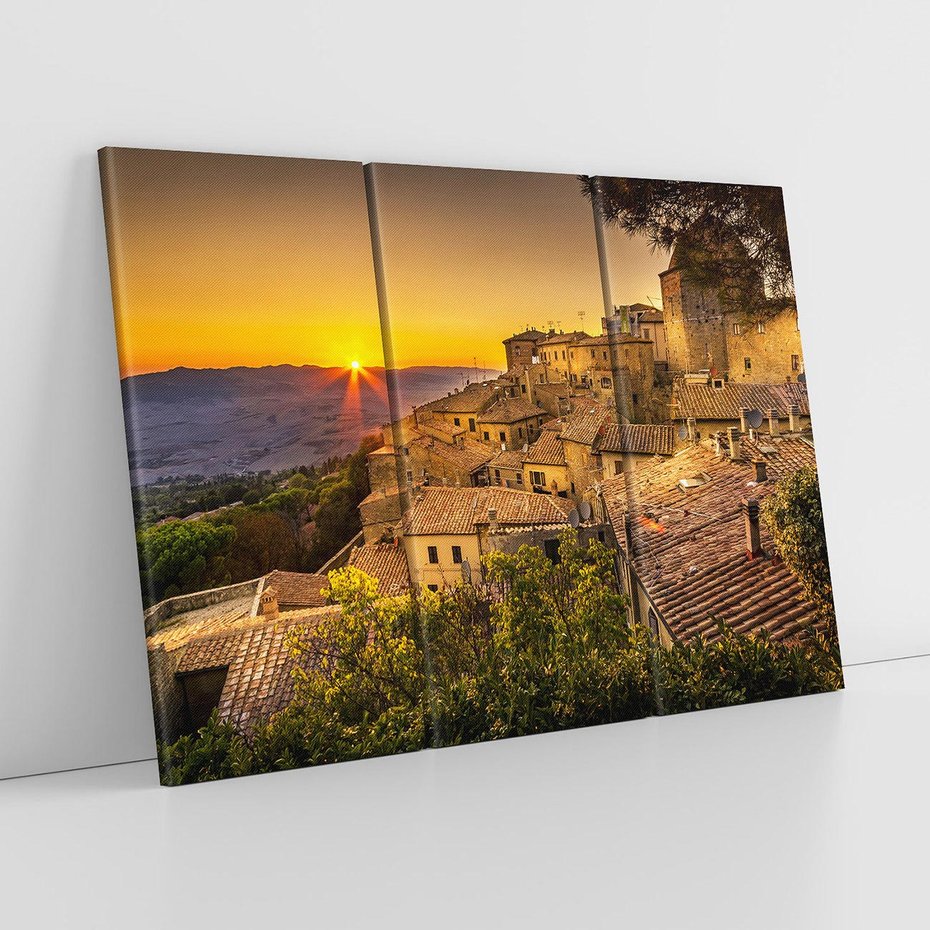 Obraz na płótnie 120x80 - Urok włoskiej przyrody - toscania, Włochy