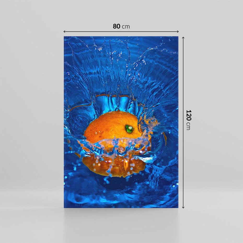 Obraz na płótnie 80x120 - Pomarańcza Owoce - pomarańcza, owoce